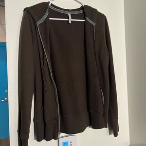 Brown Old Navy Zipper Jacket